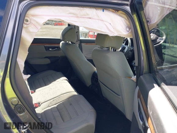 2017 Honda CR-V EX with VIN 2HKRW2H5XHH678674, listed as a IAAI auction lot 42039505 with 124,891 mi miles. Bid and sale history available at carsss.com. Image 8.