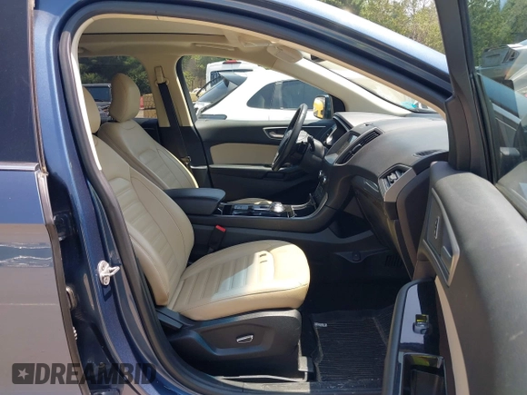 2019 Ford Edge SEL with VIN 2FMPK4J95KBB47327, listed as a IAAI auction lot 42765430 with 97,129 mi miles and . Bid and sale history available at DreamBid. Image 5.