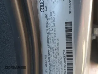 2017 Audi A6 Premium Plus z VIN WAUF2AFC6HN063031, wystawiony jako Copart lot #48296475 z przebiegiem 80 230 mil mil oraz Szkody całkowita. Historia ofert i sprzedaży dostępna na DreamBid. Obrazek 12.