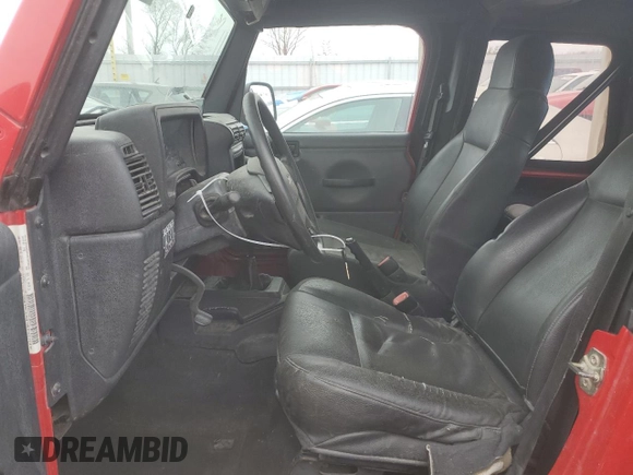 2006 Jeep Wrangler SE with VIN 1J4FA29156P757467, listed as a Copart auction lot 50610065 with 134,848 mi miles and Salvage Title. Bid and sale history available at carsss.com. Image 7.