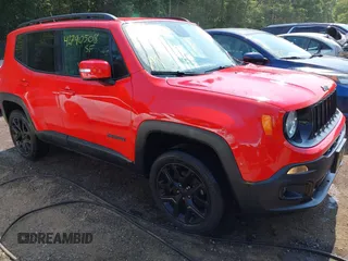 2017 Jeep Renegade Latitude with VIN ZACCJBBBXHPG34538, listed as a IAAI auction lot 42790508 with 186,982 mi miles and . Bid and sale history available at DreamBid. Image 1.