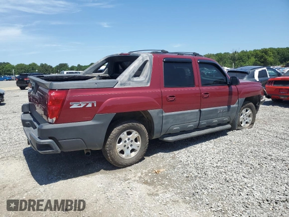 2004 Chevrolet Avalanche z VIN 3GNEK12T34G165255, wystawiony jako Copart lot #55272085 z przebiegiem Nie podano mil oraz Szkoda całkowita • Salvage title. Historia ofert i sprzedaży dostępna na DreamBid. Obrazek 3.