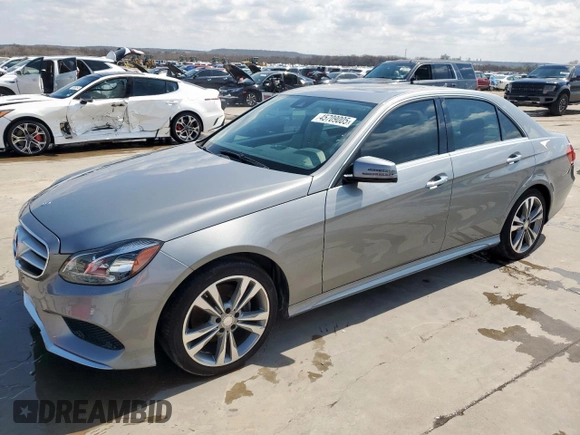 2014 Mercedes-Benz E 350 Sport with VIN WDDHF5KB5EA844605, listed as a Copart auction lot 45709005 with 92,804 mi miles and Salvage title. Bid and sale history available at DreamBid. Image 1.