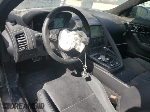 2024 Jaguar F-Type with VIN SAJD55FE3RCK83817, listed as a Copart auction lot 76881334 with 14,855 mi miles and Non Repairable. Bid and sale history available at DreamBid. Image 8.