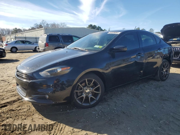 2013 Dodge Dart Rallye with VIN 1C3CDFBA5DD123466, listed as a Copart auction lot 84839094 with 133,845 mi miles and Salvage Title. Bid and sale history available at carsss.com. Image 1.