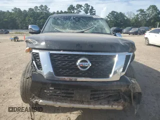 2017 Nissan Armada SV with VIN JN8AY2ND4H9009946, listed as a Copart auction lot 64395354 with 182,409 mi miles and Salvage Title. Bid and sale history available at carsss.com. Image 5.