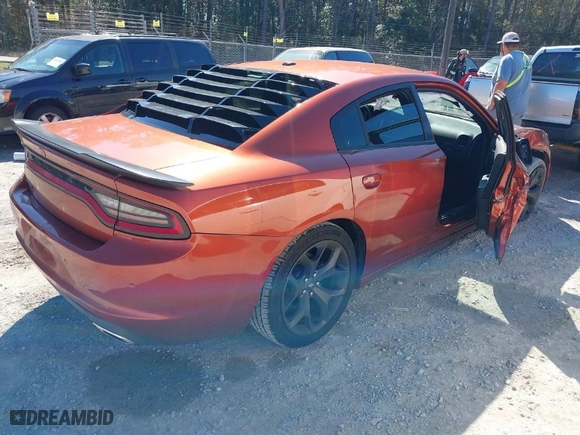 2020 Dodge Charger SXT with VIN 2C3CDXBG6LH249606, listed as a IAAI auction lot 41672492 with 93,580 mi miles. Bid and sale history available at carsss.com. Image 4.