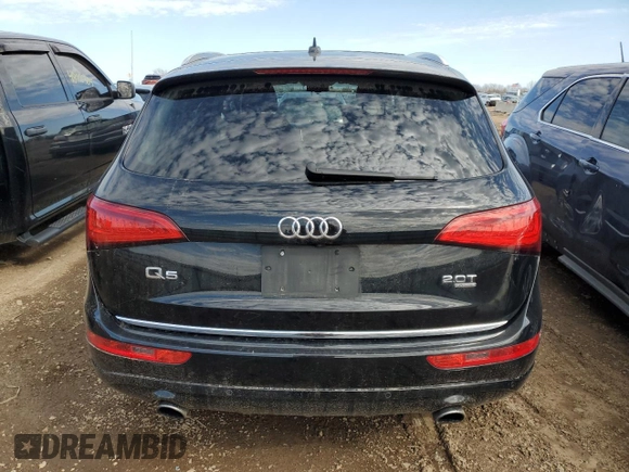 2015 Audi Q5 Premium Plus with VIN WA1LFAFP5FA021459, listed as a Copart auction lot 51131075 with 139,230 mi miles and Salvage title. Bid and sale history available at DreamBid. Image 6.