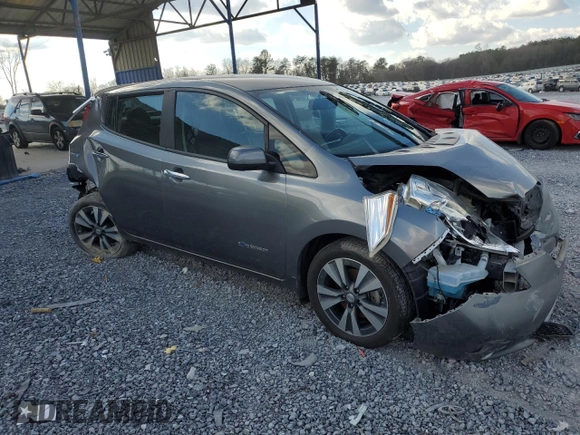 2016 Nissan LEAF SL with VIN 1N4BZ0CP4GC301845, listed as a Copart auction lot 87468444 with 79,397 mi miles and Salvage Title. Bid and sale history available at carsss.com. Image 4.
