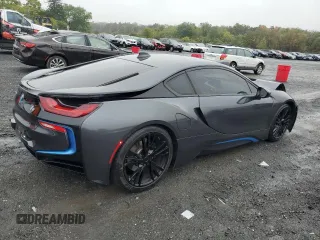 2014 BMW i8 z VIN WBY2Z2C58EVX64771, wystawiony jako Copart lot #73439634 z przebiegiem 55 013 mil mil oraz Czysty tytuł • Clean title. Historia ofert i sprzedaży dostępna na DreamBid. Obrazek 3.