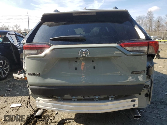 2023 Toyota RAV4 Adventure with VIN 2T3J1RFV8PW359854, listed as a Copart auction lot 43977525 with 15,935 mi miles and Salvage Title. Bid and sale history available at carsss.com. Image 6.