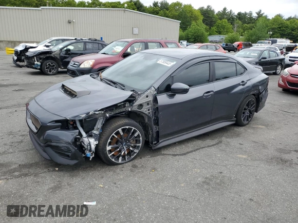 2022 Subaru WRX Premium with VIN JF1VBAH63N8015010, listed as a Copart auction lot 57889445 with 19,737 mi miles and Salvage title. Bid and sale history available at DreamBid. Image 1.