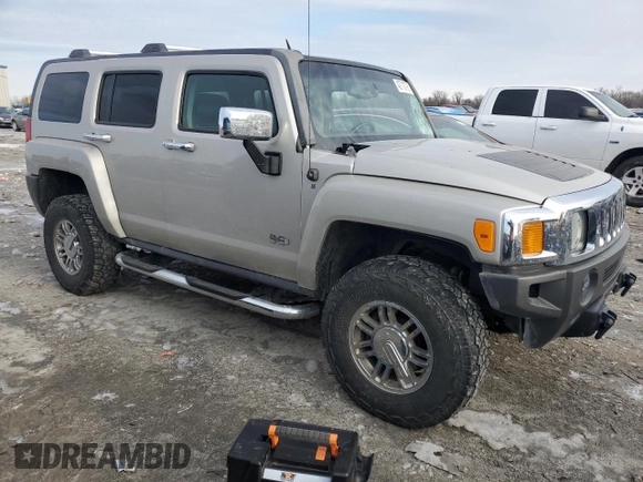 2006 Hummer H3 z VIN 5GTDN136868289463, wystawiony jako Copart lot #42710795 z przebiegiem 254 131 mil mil oraz Szkoda całkowita • Salvage title. Historia ofert i sprzedaży dostępna na DreamBid. Obrazek 4.