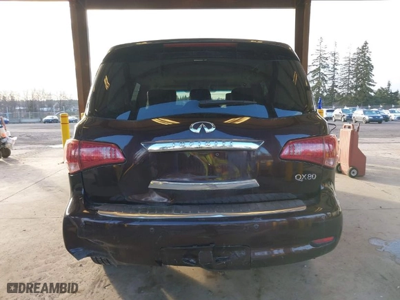 2014 Infiniti QX80 with VIN JN8AZ2NC1E9352911, listed as a IAAI auction lot 41502329 with NaN miles. Bid and sale history available at carsss.com. Image 16.