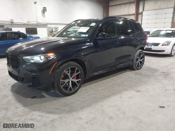 2022 BMW X5 xDrive40i with VIN 5UXCR6C00N9M47589, listed as a IAAI auction lot 41790432 with 36,059 mi miles. Bid and sale history available at carsss.com. Image 20.