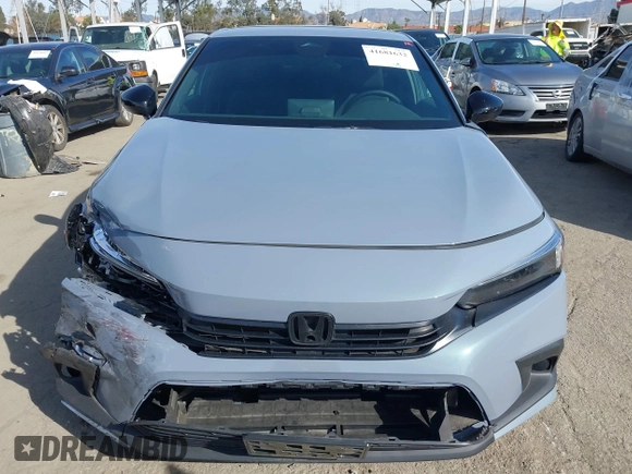 2024 Honda Civic Sport with VIN 2HGFE2F59RH562595, listed as a IAAI auction lot 41681632 with 18,217 mi miles and . Bid and sale history available at DreamBid. Image 12.