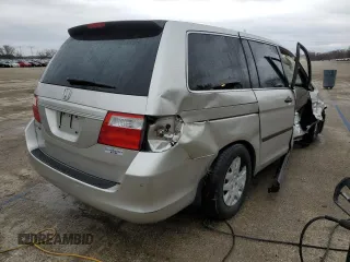 2007 Honda Odyssey LX with VIN 5FNRL382X7B140770, listed as a Copart auction lot 50531625 with 126,117 mi miles and Salvage Title. Bid and sale history available at carsss.com. Image 3.