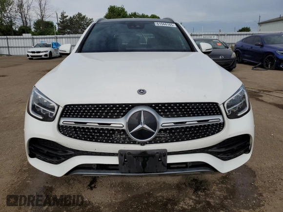 2021 Mercedes-Benz GLC 300 with VIN W1N0G8EB3MV322072, listed as a Copart auction lot 61944165 with 65,974 mi miles and Clean title. Bid and sale history available at DreamBid. Image 5.