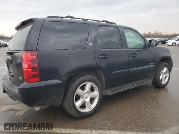 2007 Chevrolet Tahoe LTZ with VIN 1GNFC13067R267773, listed as a Copart auction lot 41653905 with 197,538 mi miles and Salvage title. Bid and sale history available at DreamBid. Image 3.