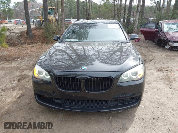 2013 BMW 7 Series 750i xDrive with VIN WBAYB6C59DD223947, listed as a IAAI auction lot 41585255 with Not provided miles and . Bid and sale history available at DreamBid. Image 11.