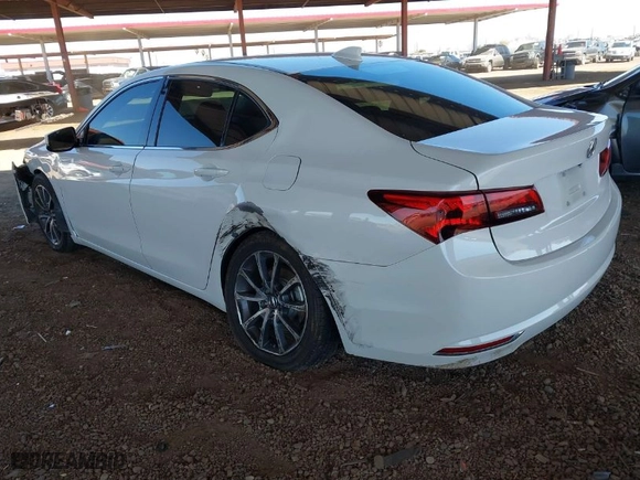 2017 Acura TLX V6 w/Technology Pkg with VIN 19UUB2F58HA003553, listed as a IAAI auction lot 41831368 with 116,065 mi miles. Bid and sale history available at carsss.com. Image 3.