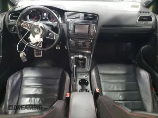 2015 Volkswagen Golf GTI SE with VIN 3VW5T7AU6FM000353, listed as a Copart auction lot 50145825 with 107,342 mi miles and Salvage Title. Bid and sale history available at carsss.com. Image 8.