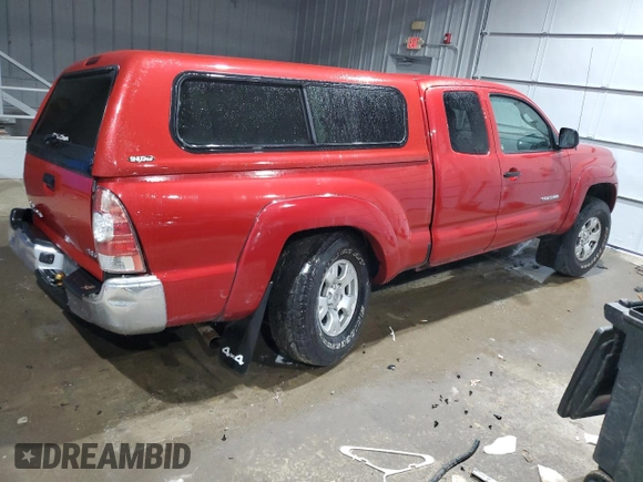 2010 Toyota Tacoma with VIN 5TEUX4EN1AZ730011, listed as a Copart auction lot 86832784 with 93,766 mi miles and Salvage Title. Bid and sale history available at carsss.com. Image 3.