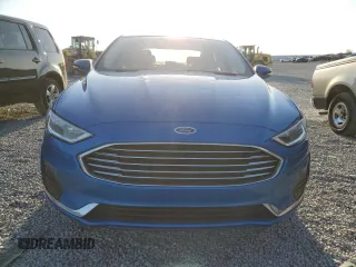 2020 Ford Fusion SEL with VIN 3FA6P0CD6LR131061, listed as a Copart auction lot 53372315 with 122,120 mi miles and Salvage title. Bid and sale history available at DreamBid. Image 5.