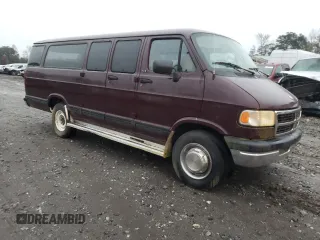 1996 Dodge Passenger with VIN 2B5WB35Z5TK155958, listed as a Copart auction lot 78178904 with 123,002 mi miles and Salvage Title. Bid and sale history available at carsss.com. Image 4.