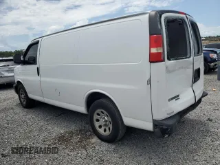 2013 Chevrolet Express Cargo with VIN 1GCSGAFX8D1119655, listed as a Copart auction lot 65659025 with 81,670 mi miles and Salvage title. Bid and sale history available at DreamBid. Image 2.