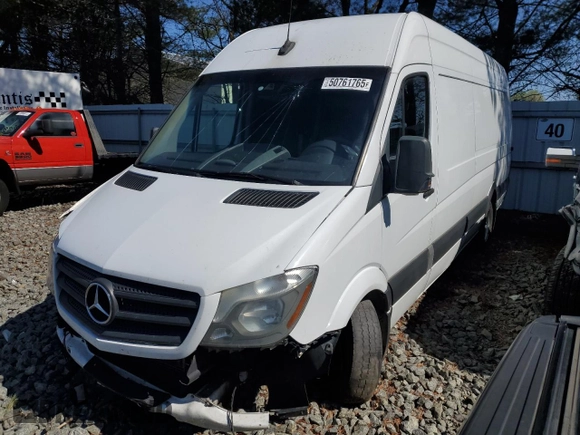 2017 Mercedes-Benz Sprinter with VIN WD3PF1CD9HP571503, listed as a Copart auction lot 50761765 with 387,345 mi miles and Salvage Title. Bid and sale history available at DreamBid. Image 1.