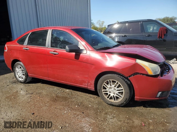 2011 Ford Focus SE with VIN 1FAHP3FN2BW142729, listed as a Copart auction lot 49622085 with 181,108 mi miles and Salvage Title. Bid and sale history available at carsss.com. Image 4.