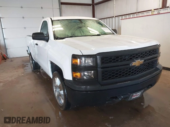 2014 Chevrolet Silverado 1500 Work Truck with VIN 1GCNKPEH5EZ266821, listed as a IAAI auction lot 41570036 with 125,916 mi miles and . Bid and sale history available at DreamBid. Image 1.