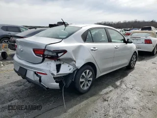 2023 Kia Rio S with VIN 3KPA24AD1PE613494, listed as a Copart auction lot 44793635 with 11,944 mi miles and Salvage Title. Bid and sale history available at carsss.com. Image 3.
