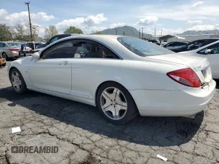 2008 Mercedes-Benz CL with VIN WDDEJ76X08A017795, listed as a Copart auction lot 51297865 with 166,915 mi miles and Clean Title. Bid and sale history available at DreamBid. Image 2.