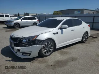 2014 Kia Optima SX with VIN 5XXGR4A78EG303248, listed as a Copart auction lot 51312555 with 128,057 mi miles and Salvage title. Bid and sale history available at DreamBid. Image 1.