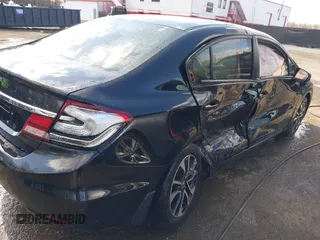 2015 Honda Civic EX with VIN 19XFB2F83FE209066, listed as a IAAI auction lot 41976108 with 96,996 mi miles and . Bid and sale history available at carsss.com. Image 4.
