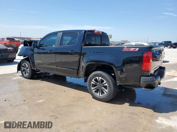 2022 Chevrolet Colorado 2WD Z71 with VIN 1GCGSDEN6N1204453, listed as a Copart auction lot 53140795 with 23,734 mi miles and Salvage title. Bid and sale history available at DreamBid. Image 2.
