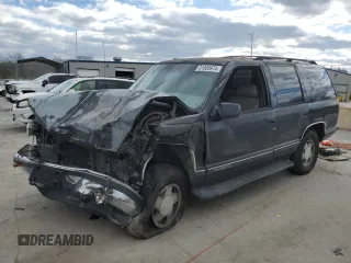 1999 GMC Yukon with VIN 1GKEK13R9XJ803351, listed as a Copart auction lot 81800974 with 0 mi miles and Salvage Title. Bid and sale history available at carsss.com. Image 1.