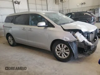2016 Kia Sedona LX with VIN KNDMB5C1XG6081884, listed as a Copart auction lot 50050535 with 201,457 mi miles and Salvage Title. Bid and sale history available at carsss.com. Image 4.