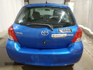 2010 Toyota Yaris with VIN JTDJT4K33A5281662, listed as a Copart auction lot 43604555 with 187,029 mi miles and Salvage Title. Bid and sale history available at DreamBid. Image 6.