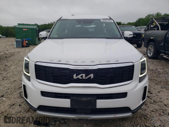 2022 Kia Telluride LX с VIN 5XYP2DHC6NG286730, выставлен на аукционе Copart как лот 59581235 с пробегом 58 569 миль миль и Списание • Salvage title. История ставок и продаж доступна на DreamBid. Изображение 5.
