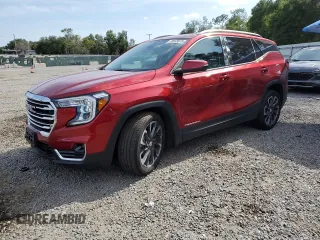 2022 GMC Terrain SLT with VIN 3GKALVEV2NL169819, listed as a Copart auction lot 59078075 with 27,726 mi miles and Salvage title. Bid and sale history available at DreamBid. Image 1.