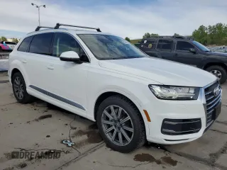 2019 Audi Q7 Premium Plus with VIN WA1LHAF75KD021660, listed as a Copart auction lot 57448675 with 70,411 mi miles and Salvage title. Bid and sale history available at DreamBid. Image 4.