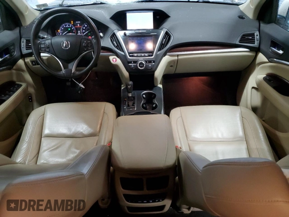 2014 Acura MDX with VIN 5FRYD3H20EB007116, listed as a Copart auction lot 44325805 with 89,669 mi miles and Salvage Title. Bid and sale history available at carsss.com. Image 8.