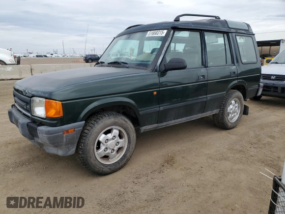 1995 Land Rover Discovery SD z VIN SALJY1241SA139966, wystawiony jako Copart lot #51668315 z przebiegiem 74 615 mil mil oraz Czysty tytuł • Clean title. Historia ofert i sprzedaży dostępna na DreamBid. Obrazek 1.