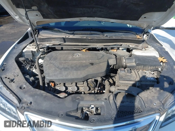 2015 Acura TLX V6 Tech with VIN 19UUB3F58FA002616, listed as a IAAI auction lot 41540955 with 91,956 mi miles. Bid and sale history available at carsss.com. Image 10.