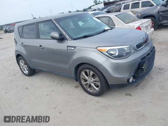 2016 Kia Soul + with VIN KNDJP3A52G7400770, listed as a IAAI auction lot 42105506 with 109,300 mi miles. Bid and sale history available at carsss.com. Image 1.