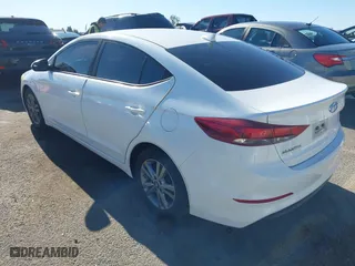 2017 Hyundai Elantra Limited with VIN 5NPD84LF2HH044016, listed as a IAAI auction lot 41319385 with 124,721 mi miles. Bid and sale history available at carsss.com. Image 3.
