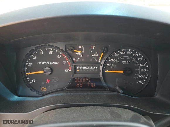 2005 Chevrolet Colorado Z85 with VIN 1GCCS198958243966, listed as a Copart auction lot 53208335 with 237,770 mi miles and Clean Title. Bid and sale history available at carsss.com. Image 9.